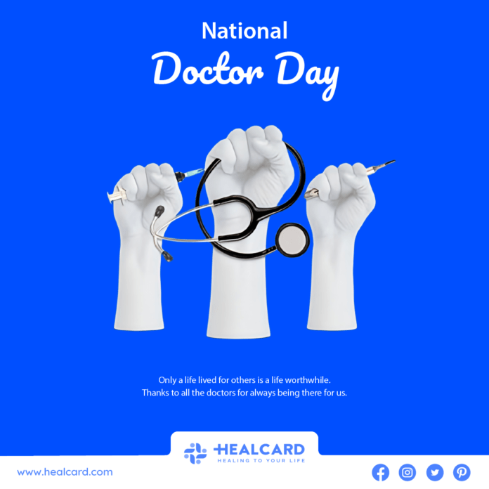 Happy National Doctors Day From Healcard