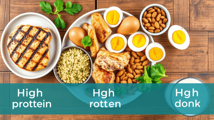 Importance of taking high protein foods