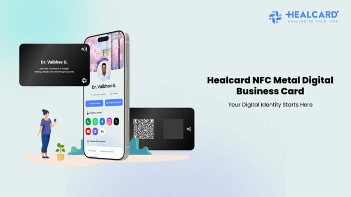 Healcard NFC Metal Business Card