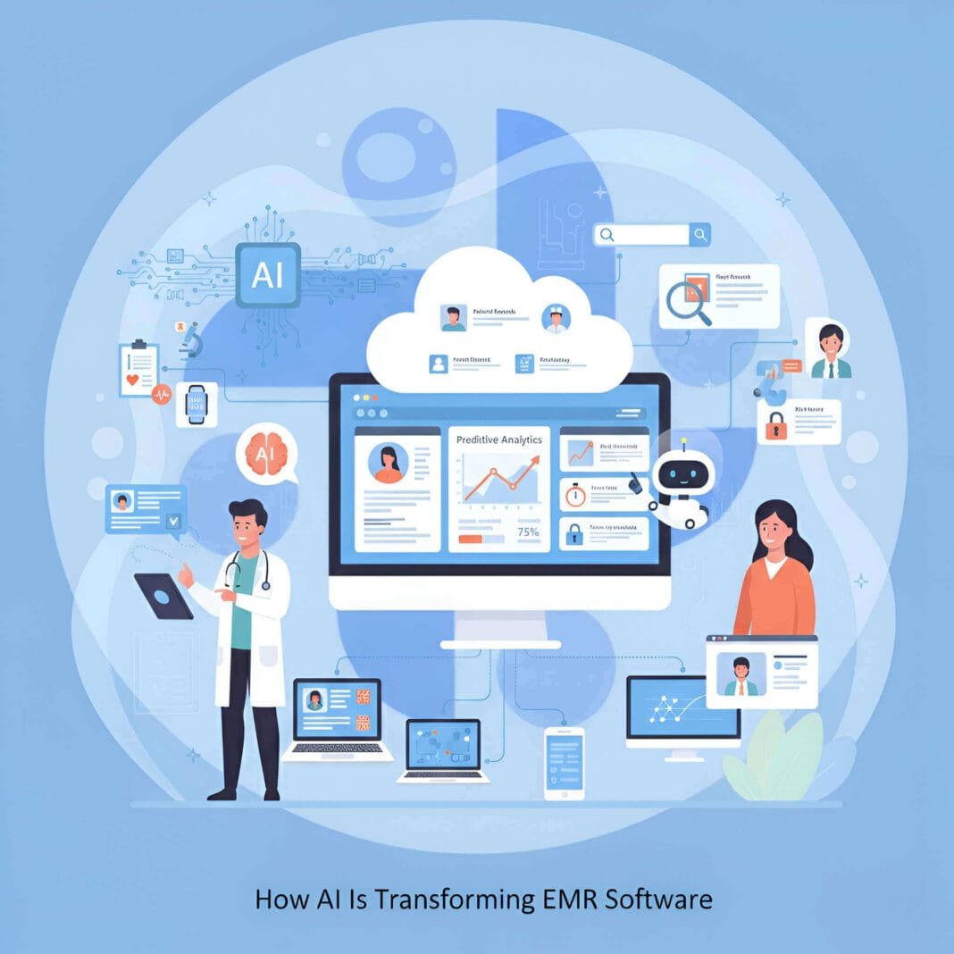 How AI Is Transforming Healthcare & EMR Software in India