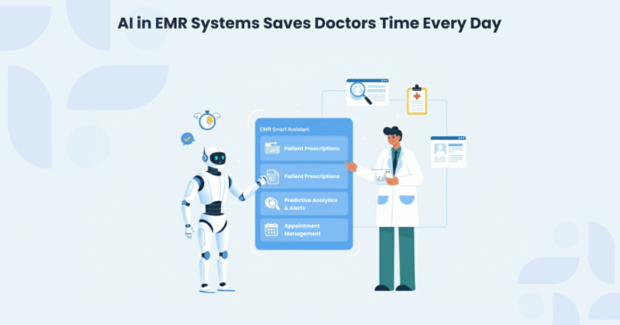 AI-Powered in EMR Systems Saves Doctors Time
