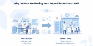 Why Doctors Are Moving from Paper Files to Smart HMS Doctors Are Moving from Paper Files to Smart HMS