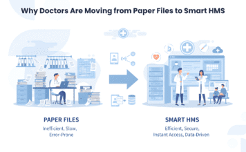 Why Doctors Are Moving from Paper Files to Smart HMS Doctors Are Moving from Paper Files to Smart HMS